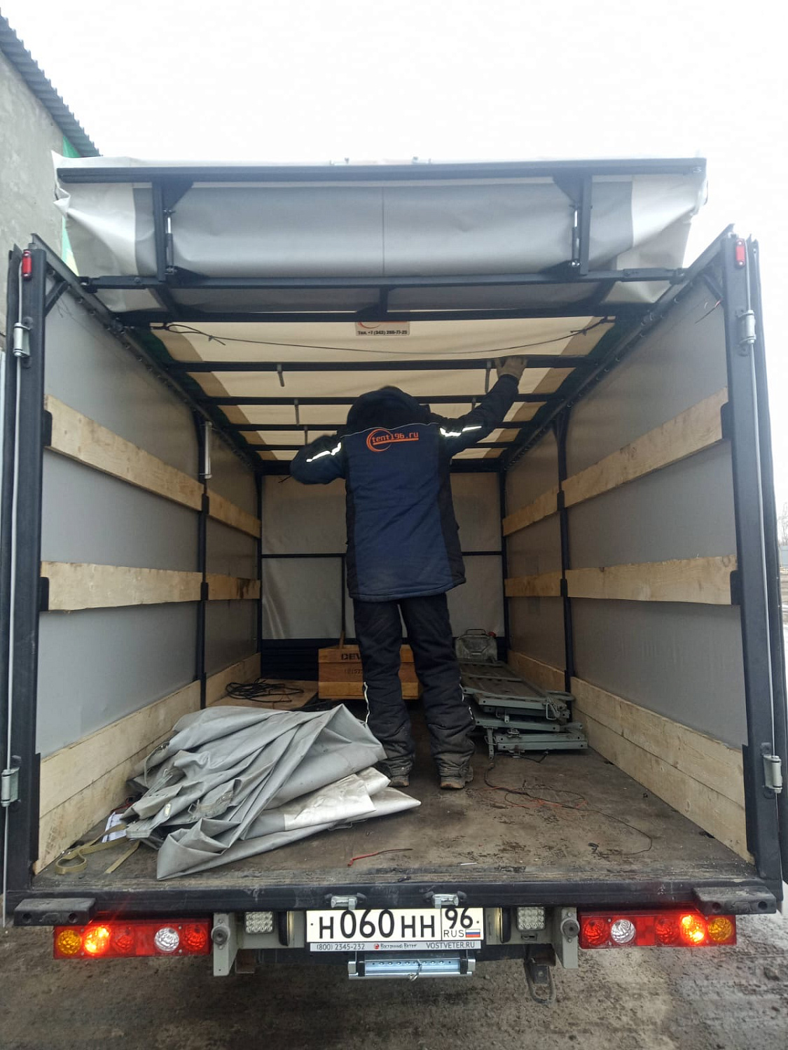 Каркасы для тента на Газель 