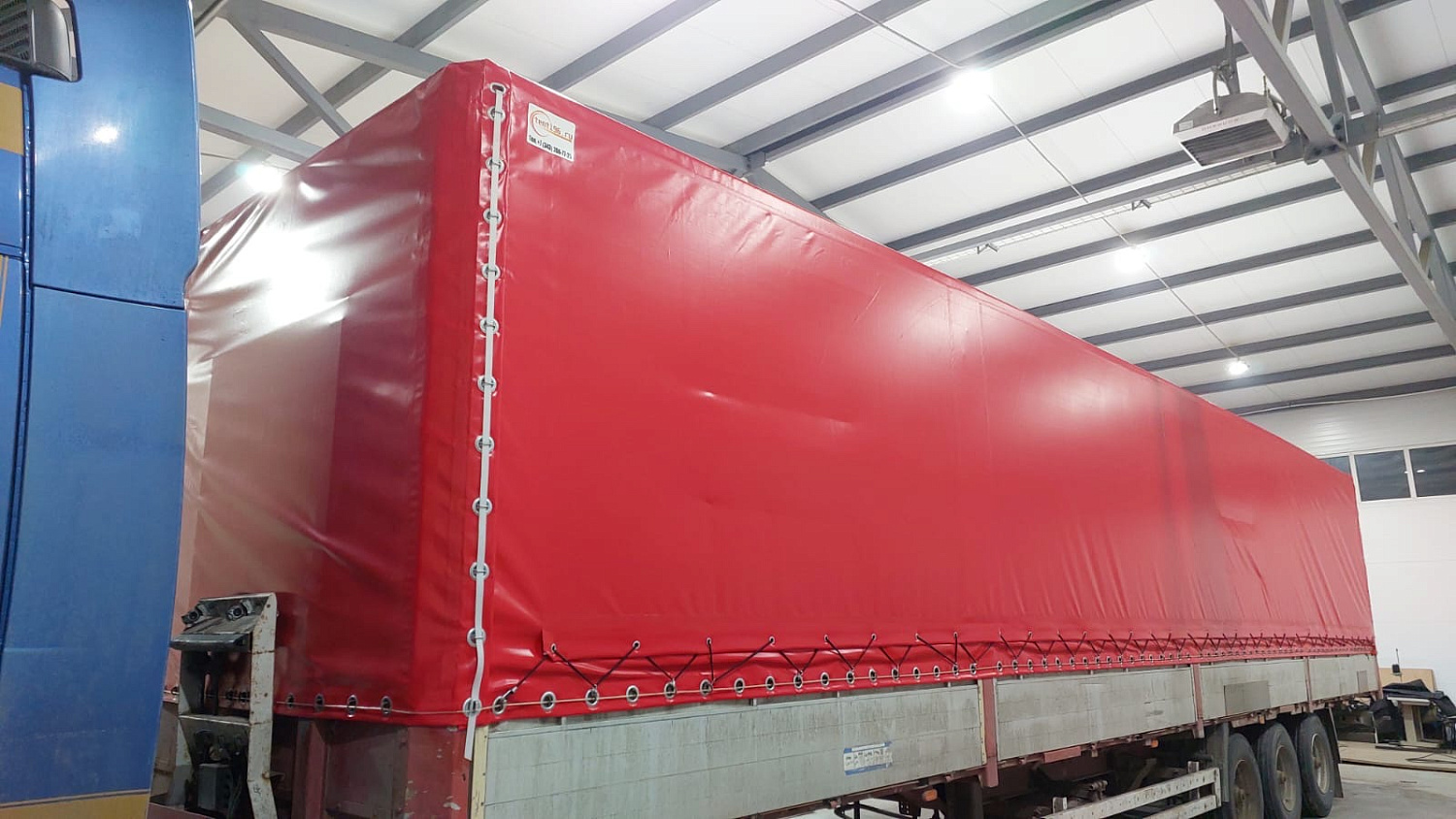 Тенты для прицепов и полуприцепов