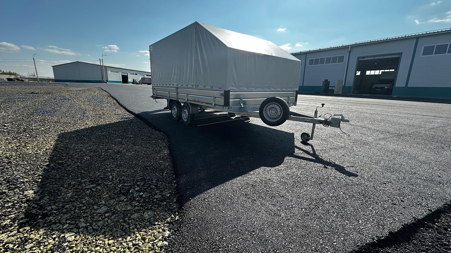 Тенты на легковые прицепы 