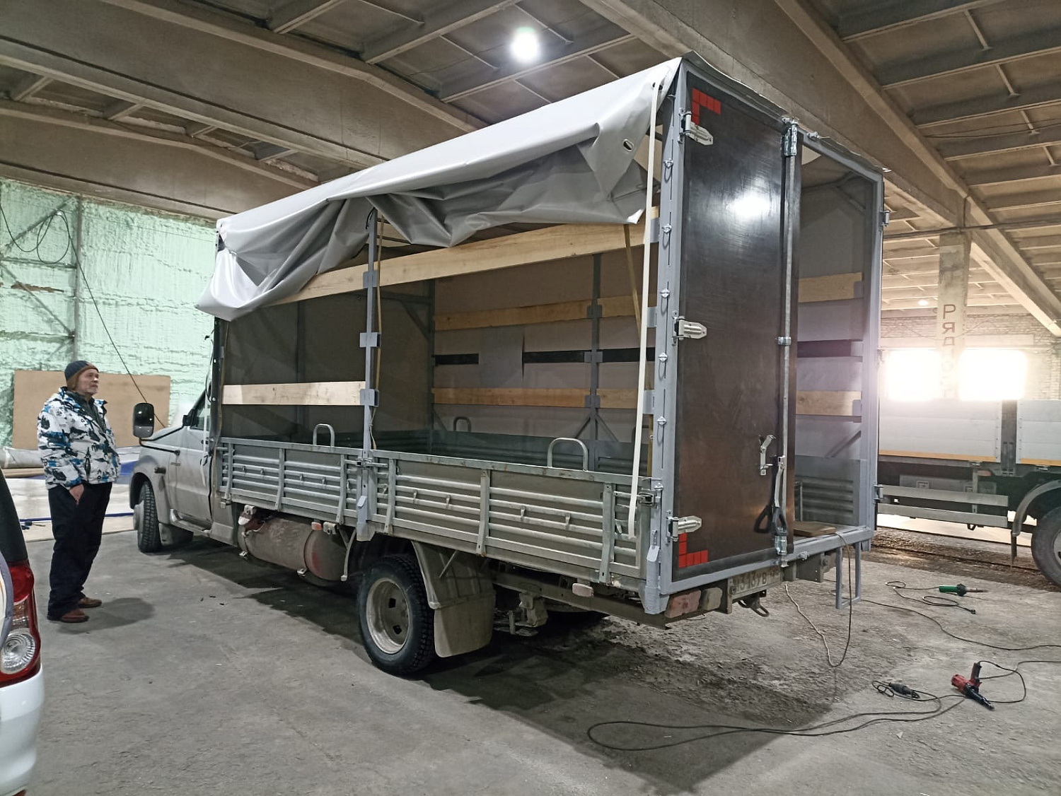 Каркасы для тента на Газель 